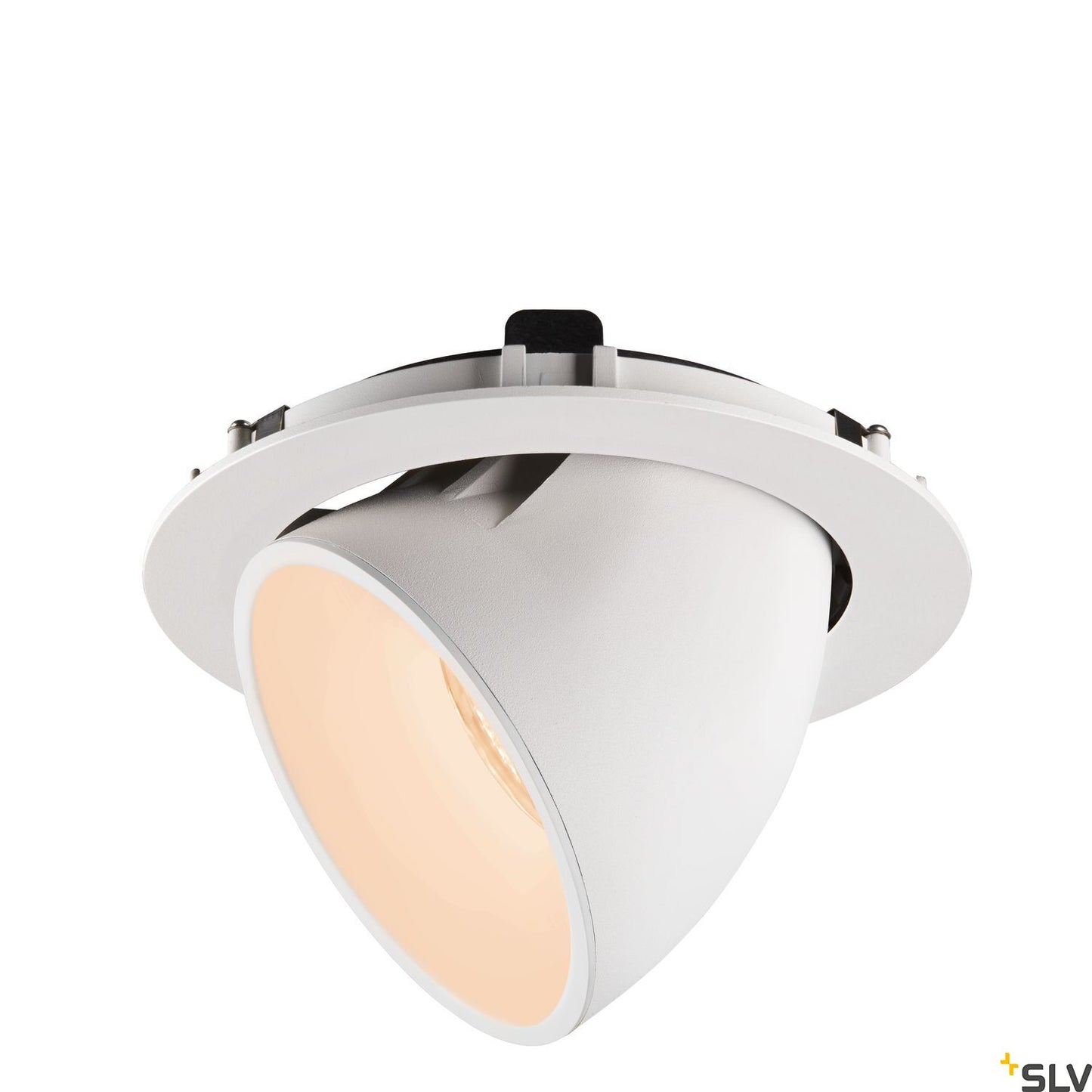 SLV NUMINOS® GIMBLE XL, Deckeneinbauleuchte weiß 2700K 55°