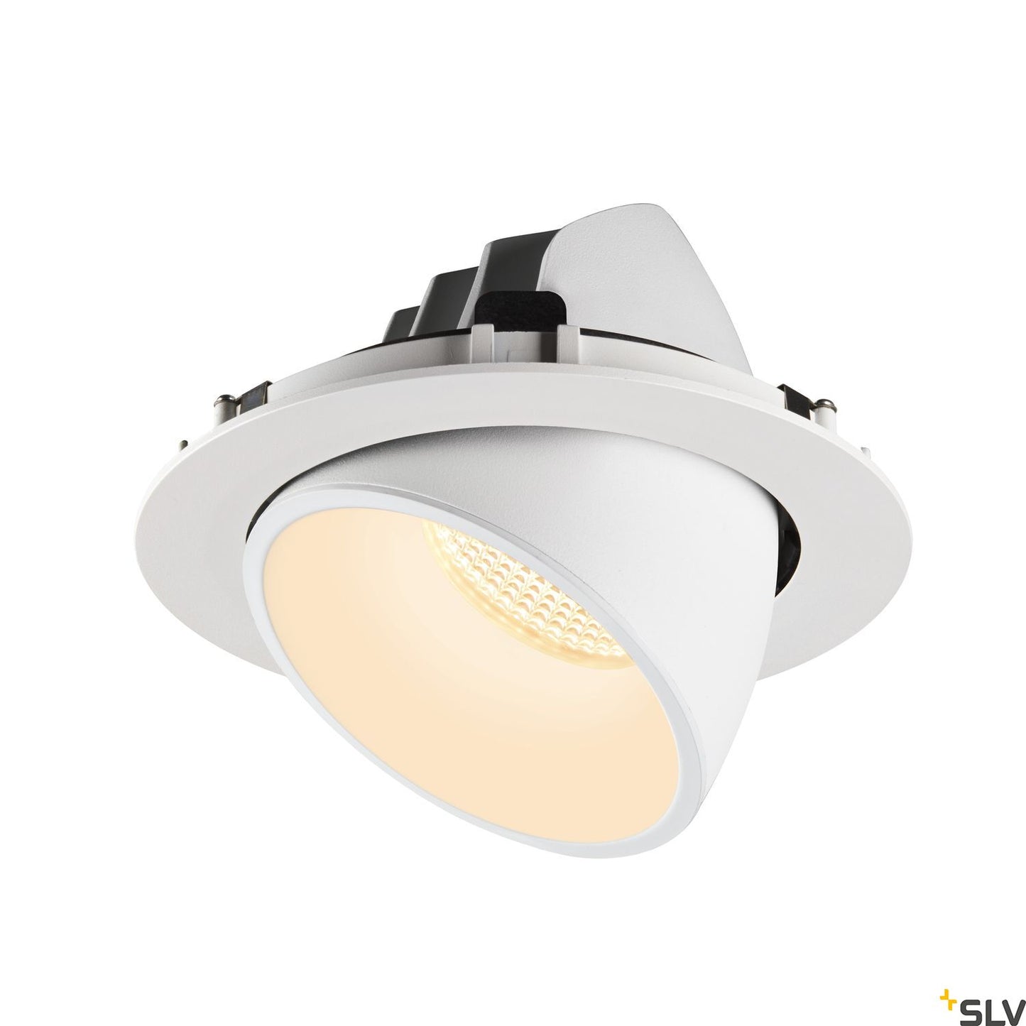 SLV NUMINOS® GIMBLE XL, Deckeneinbauleuchte weiß 3000K 40°