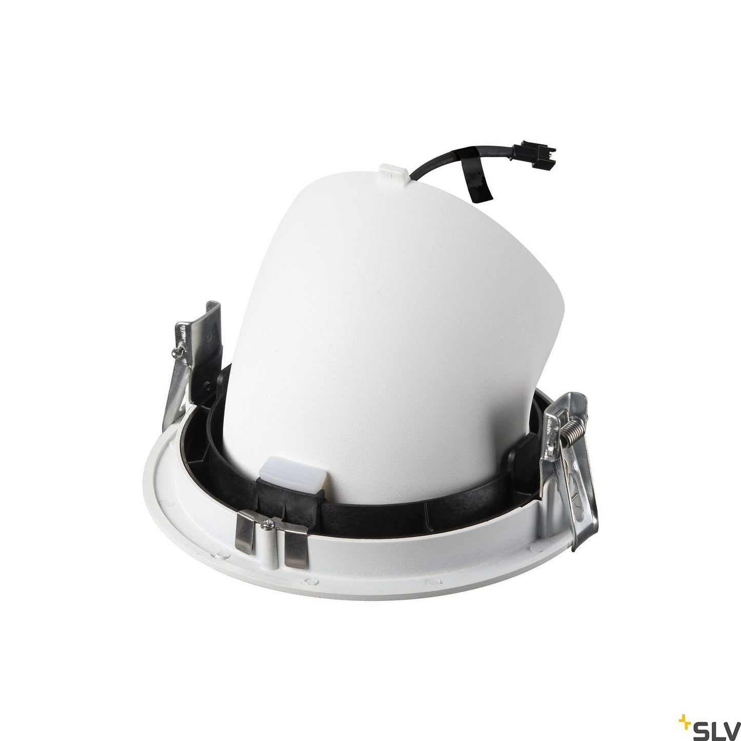 SLV NUMINOS® GIMBLE XL, Deckeneinbauleuchte weiß / chrom 3000K 40°