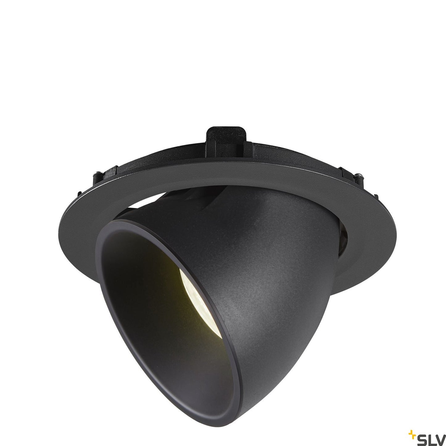SLV NUMINOS® GIMBLE XL, Deckeneinbauleuchte schwarz 4000K 20°