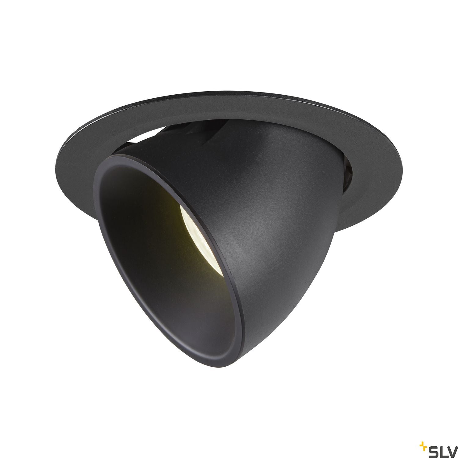 SLV NUMINOS® GIMBLE XL, Deckeneinbauleuchte schwarz 4000K 55°