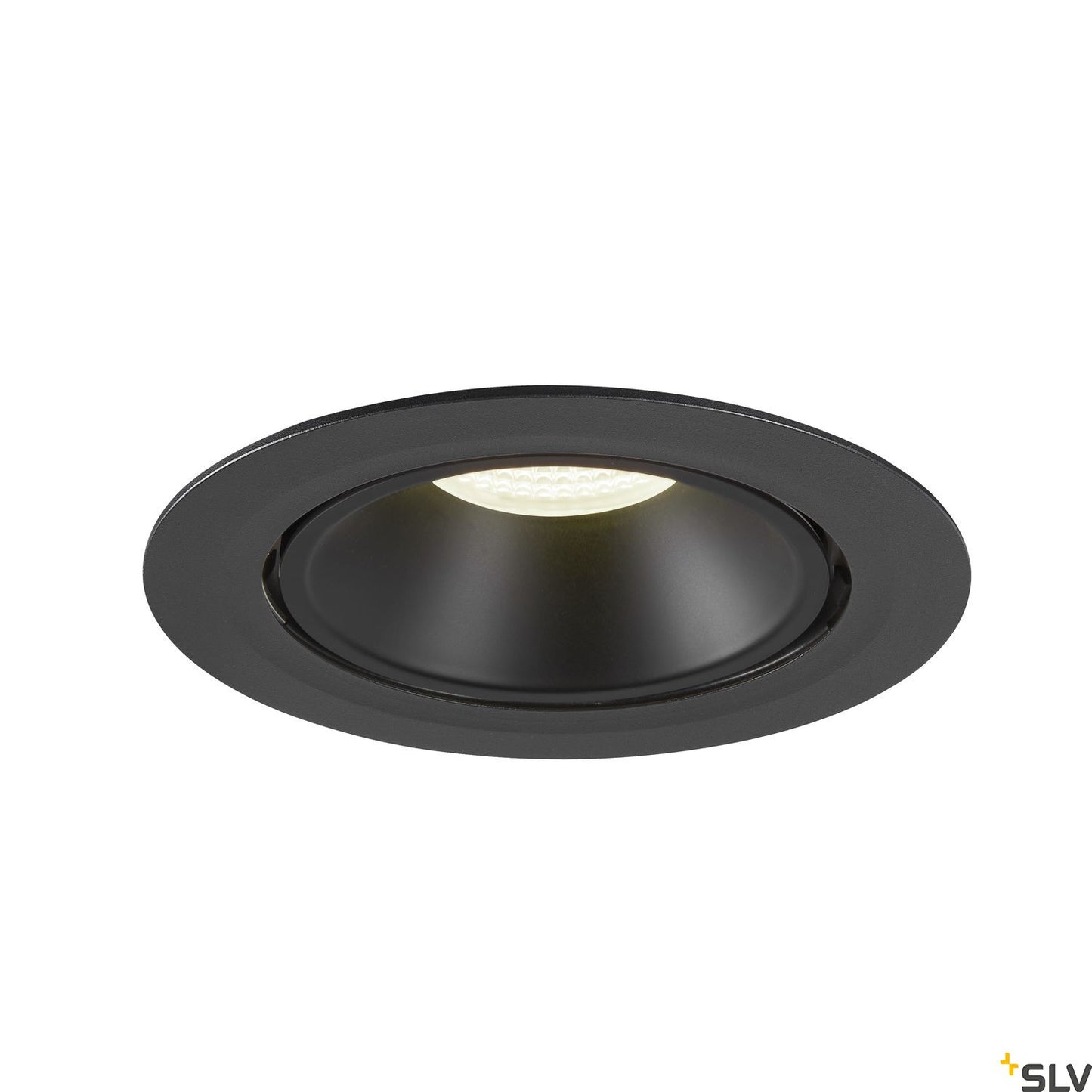 SLV NUMINOS® GIMBLE XL, Deckeneinbauleuchte schwarz 4000K 55°