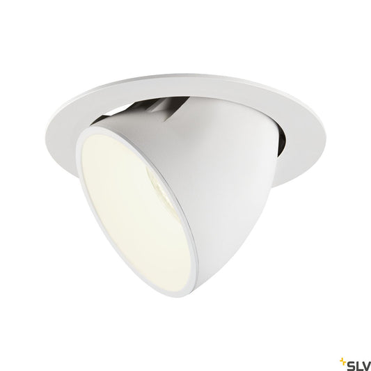 SLV NUMINOS® GIMBLE XL, Deckeneinbauleuchte weiß 4000K 40°