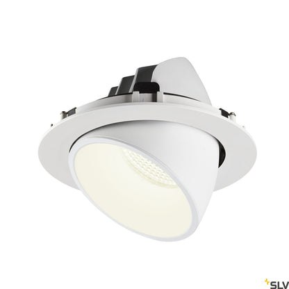 SLV NUMINOS® GIMBLE XL, Deckeneinbauleuchte weiß 4000K 55°