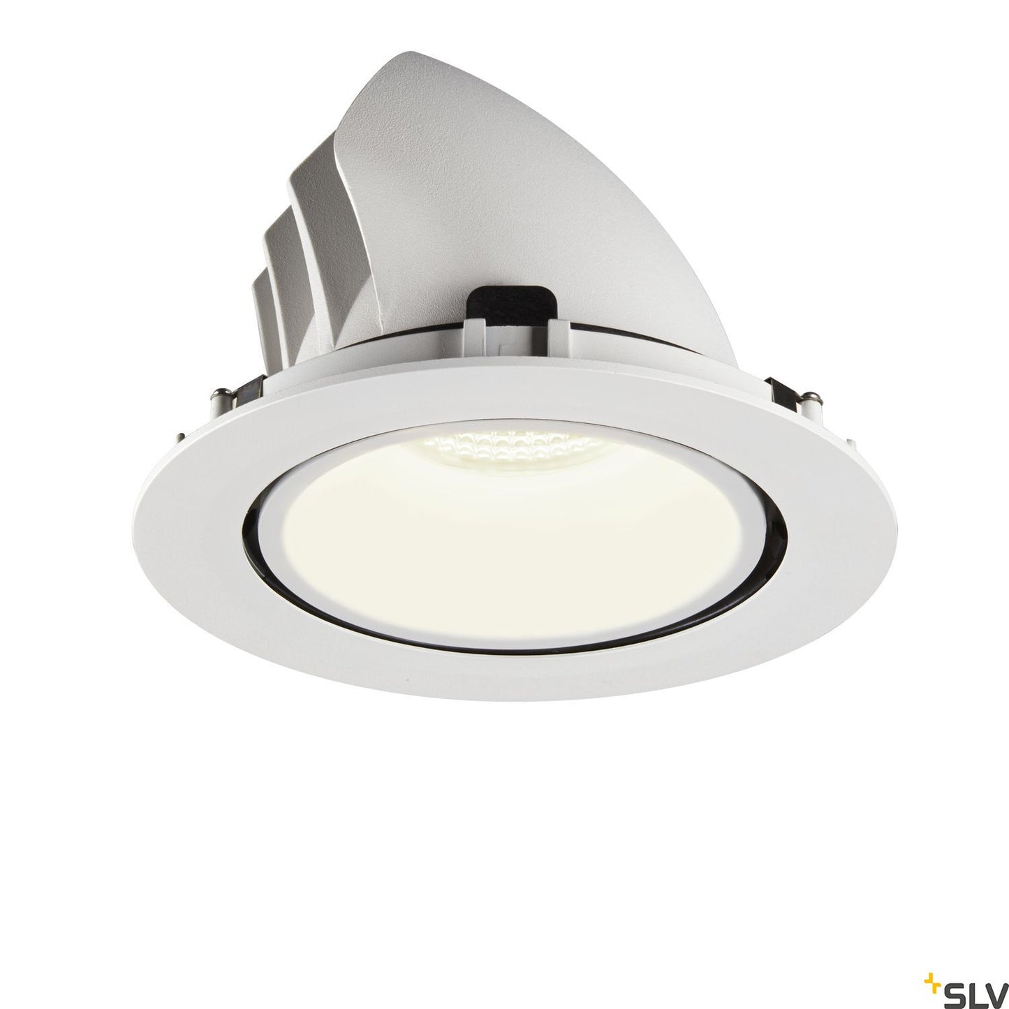 SLV NUMINOS® GIMBLE XL, Deckeneinbauleuchte weiß 4000K 55°