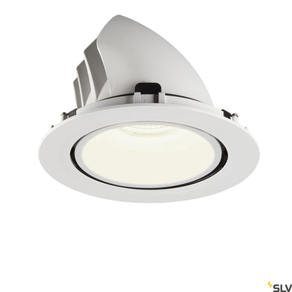 SLV NUMINOS® GIMBLE XL, Deckeneinbauleuchte weiß 4000K 55°