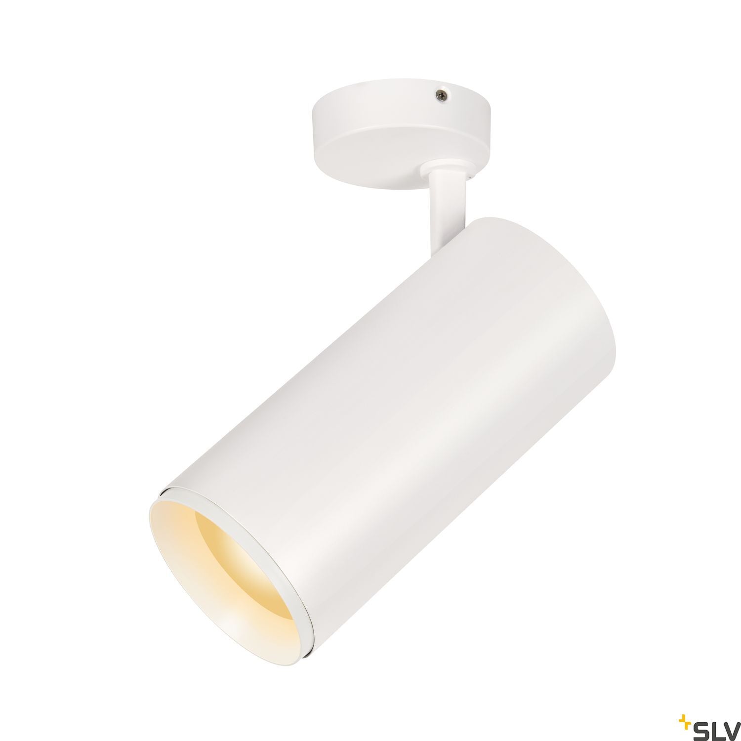 SLV NUMINOS® SPOT XL PHASE, Deckenaufbauleuchte weiß / schwarz 36W 2700K 36°