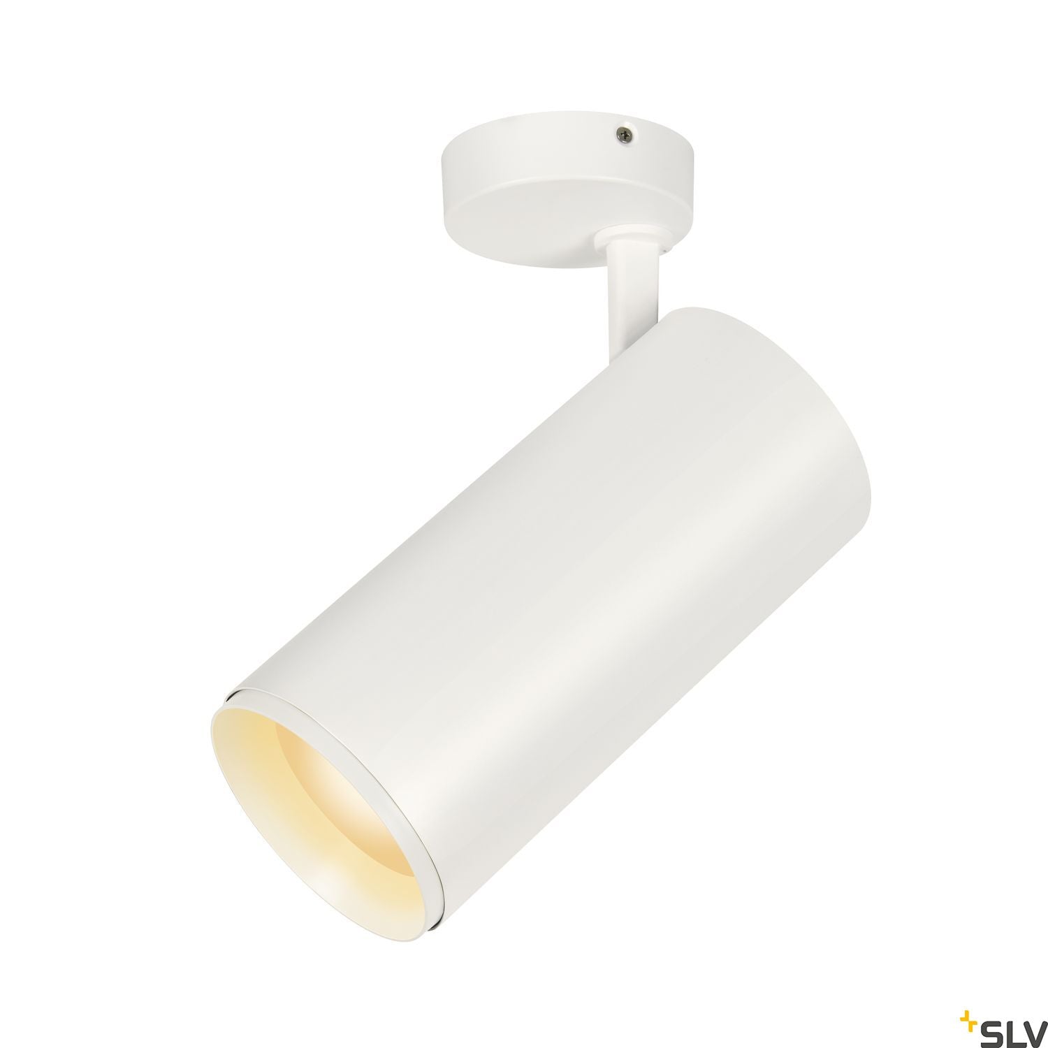 SLV NUMINOS® SPOT XL PHASE, Deckenaufbauleuchte weiß / schwarz 36W 3000K 60°