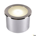 SLV DASAR FLAT 120 EL, Bodeneinbauleuchte edelstahl 7W 3000K