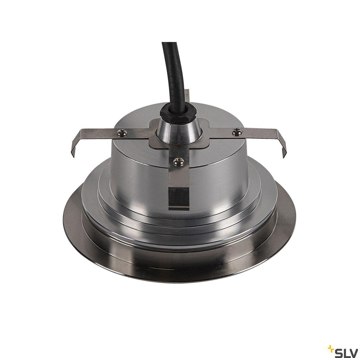 SLV DASAR FLAT 120 EL, Bodeneinbauleuchte edelstahl 7W 3000K