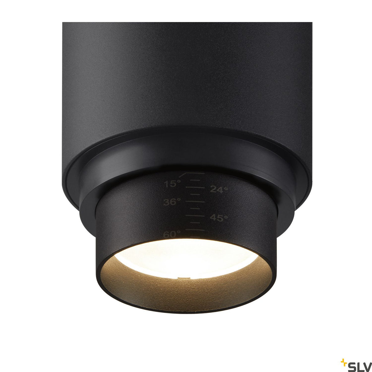 SLV NUMINOS® ZOOM M PHASE, 3 Phasen Spot schwarz 20W 3000K 15-60°