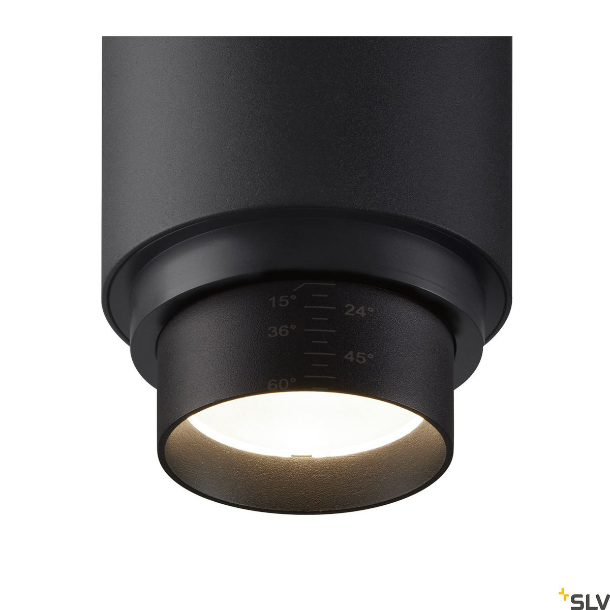 SLV NUMINOS® ZOOM M PHASE, 3 Phasen Spot schwarz 20W 4000K 15-60°