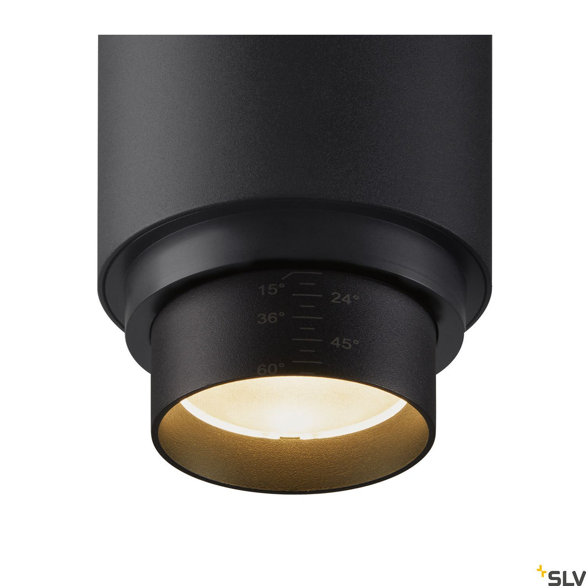 SLV NUMINOS® ZOOM M DALI, 3 Phasen Spot schwarz 20W 2700K 15-60°---