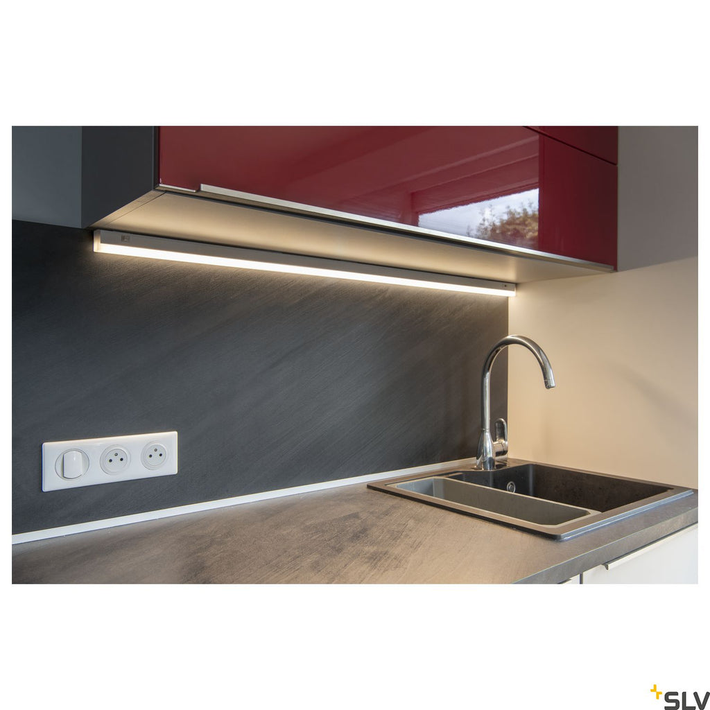 SLV BATTEN 120, Lichtbalken weiß 18W CCT Switch 3000/4000K