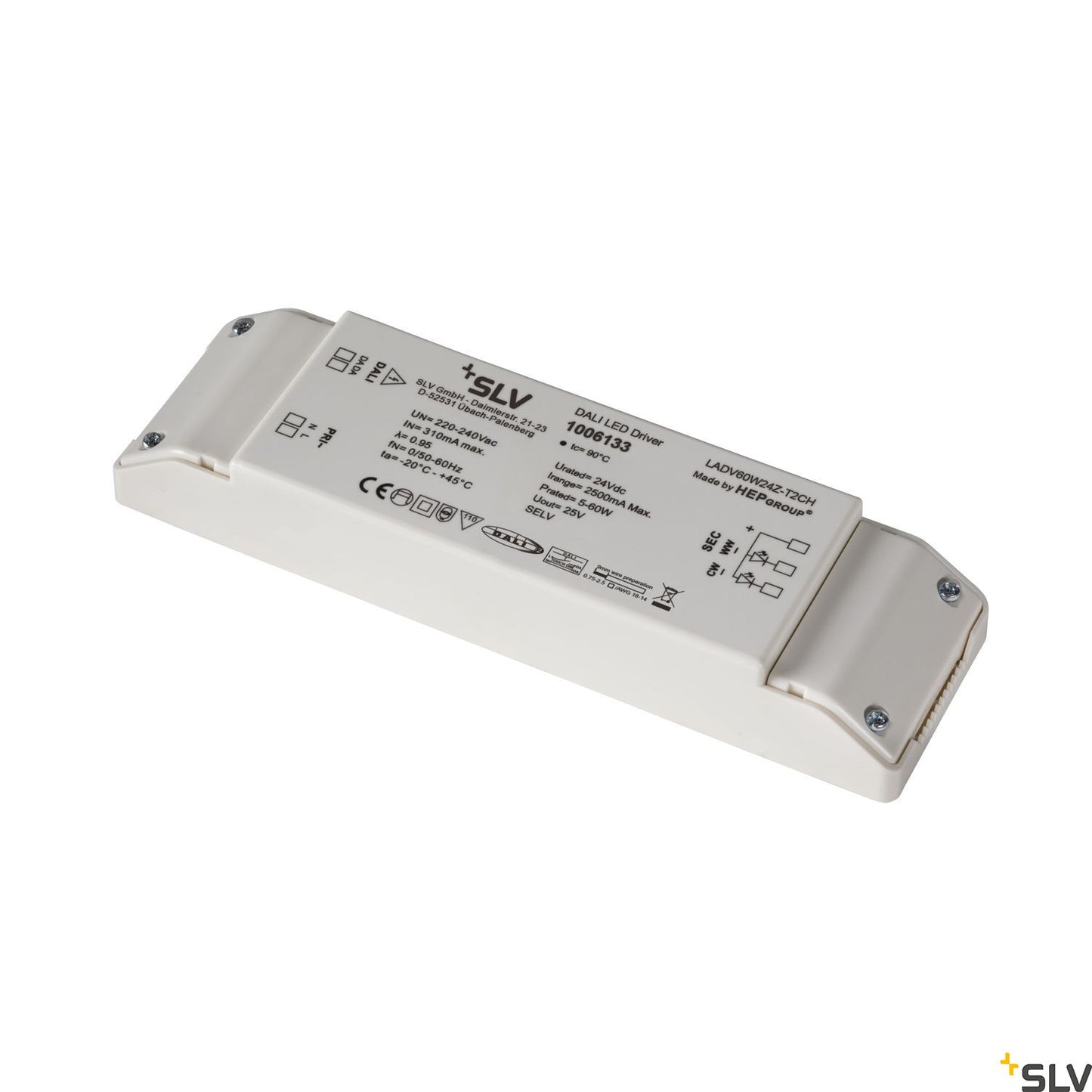 SLV LED Netzteil, 60W | DALI 24V 2 Kanal Tunable White
