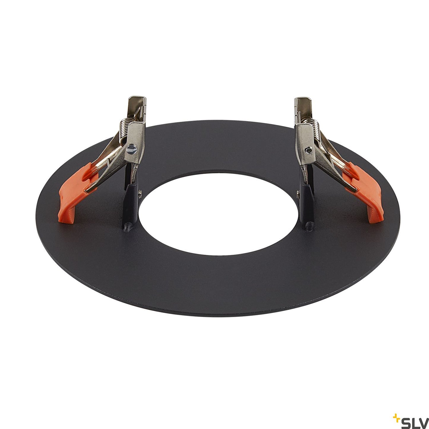 SLV Numinos® XS Einbaurahmen, rund 160/70mm schwarz