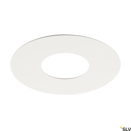 SLV Numinos® XS Einbaurahmen, rund 160/70mm weiß