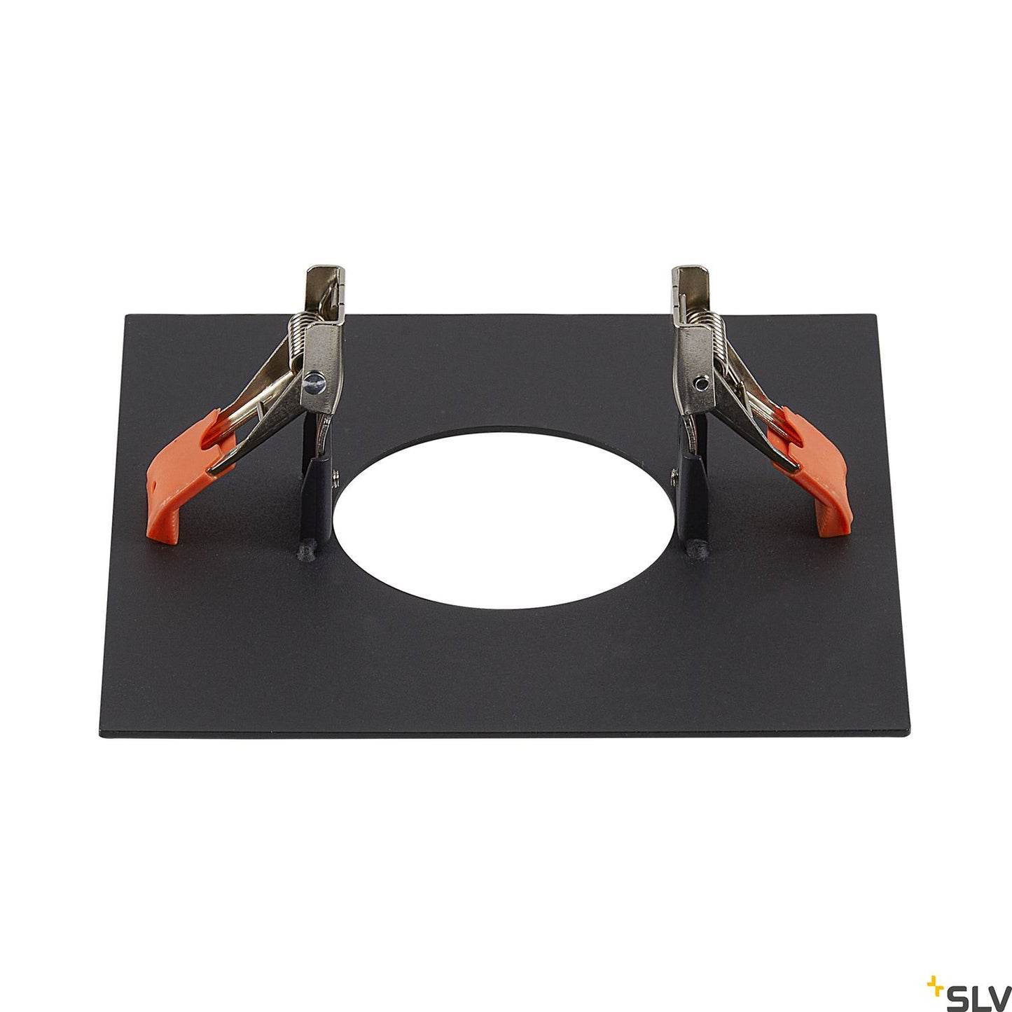 SLV Numinos® XS Einbaurahmen, eckig 160/70mm schwarz