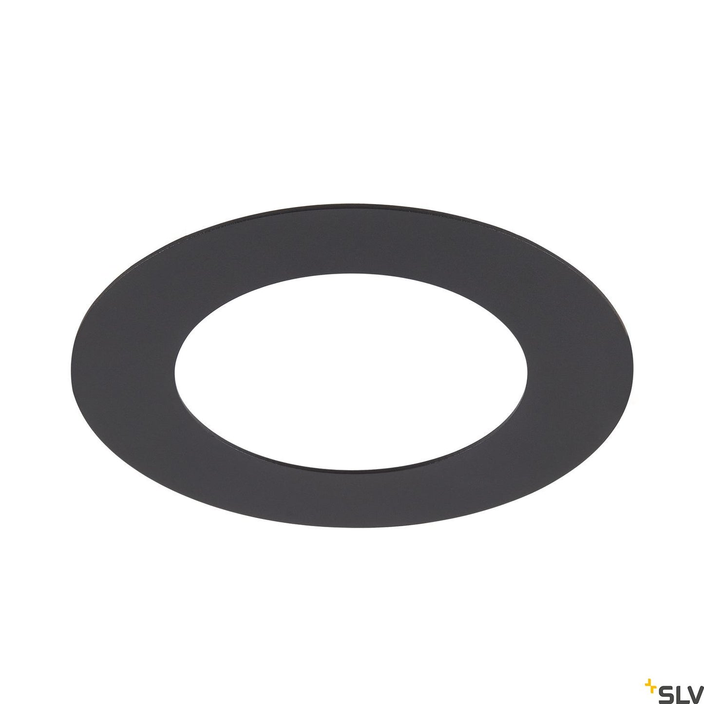SLV Numinos® S Einbaurahmen, rund 160/100mm schwarz
