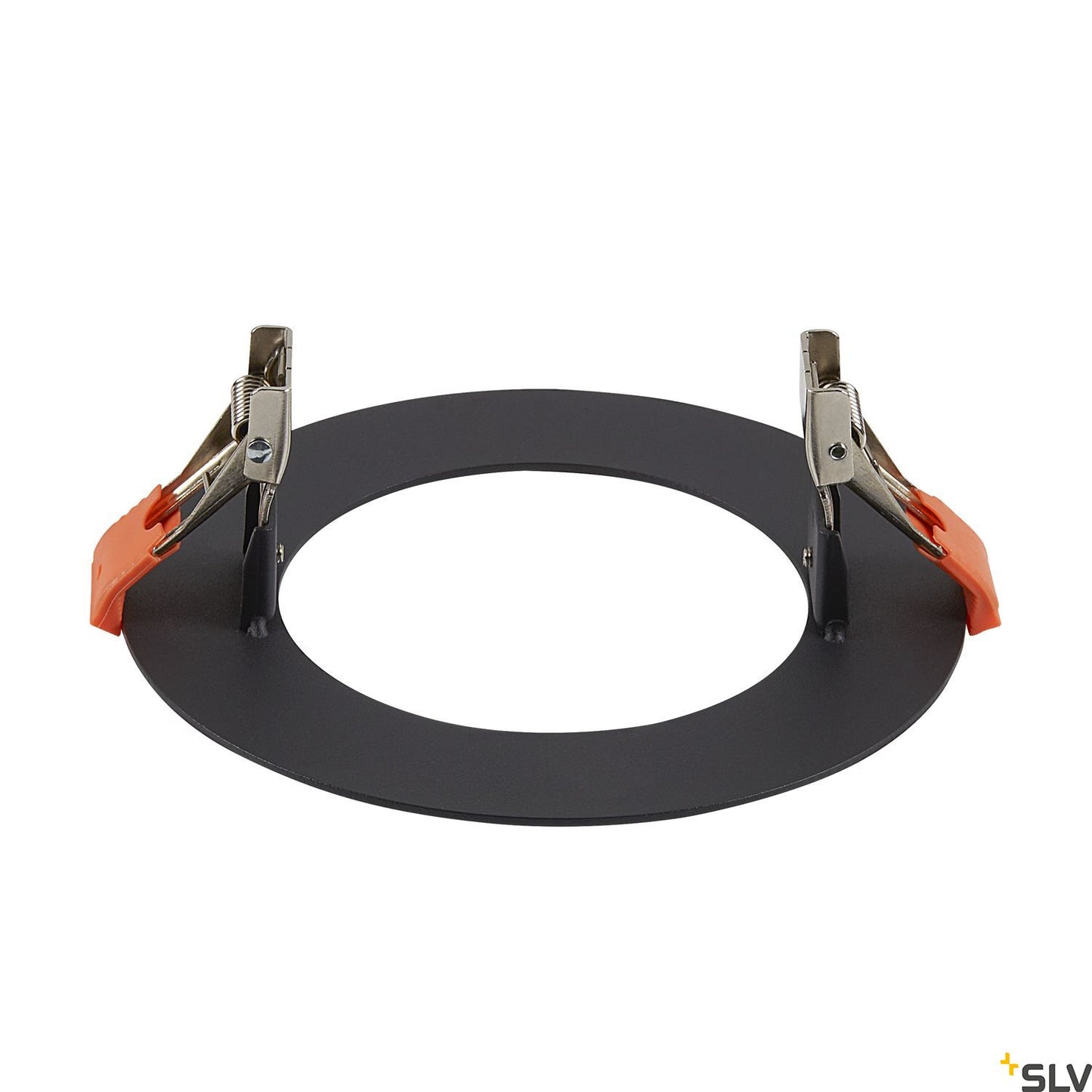 SLV Numinos® S Einbaurahmen, rund 160/100mm schwarz