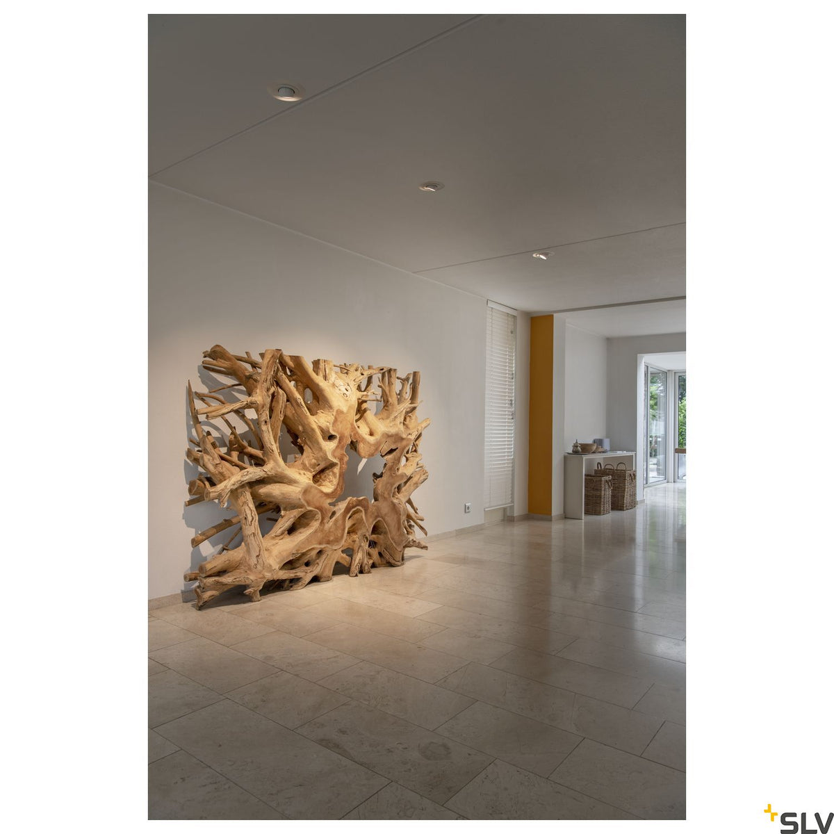 SLV NUMINOS® GIMBLE S, Deckeneinbauleuchte weiß 3000K 40°