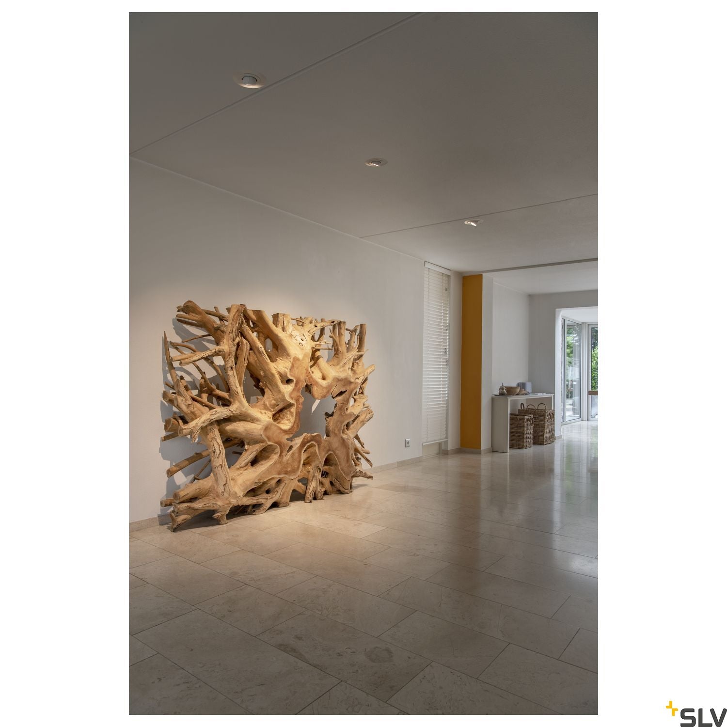 SLV NUMINOS® GIMBLE S, Deckeneinbauleuchte weiß 3000K 40°