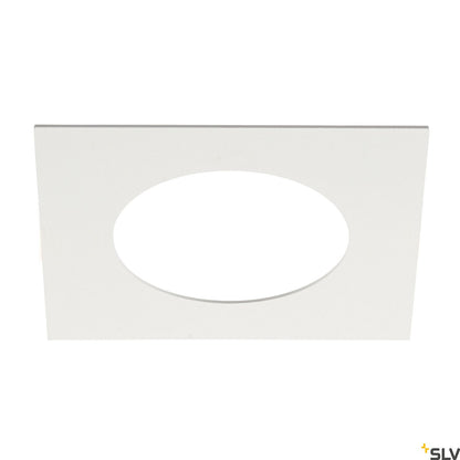 SLV Numinos® S Einbaurahmen, eckig 160/100mm weiß