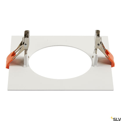 SLV Numinos® S Einbaurahmen, eckig 160/100mm weiß