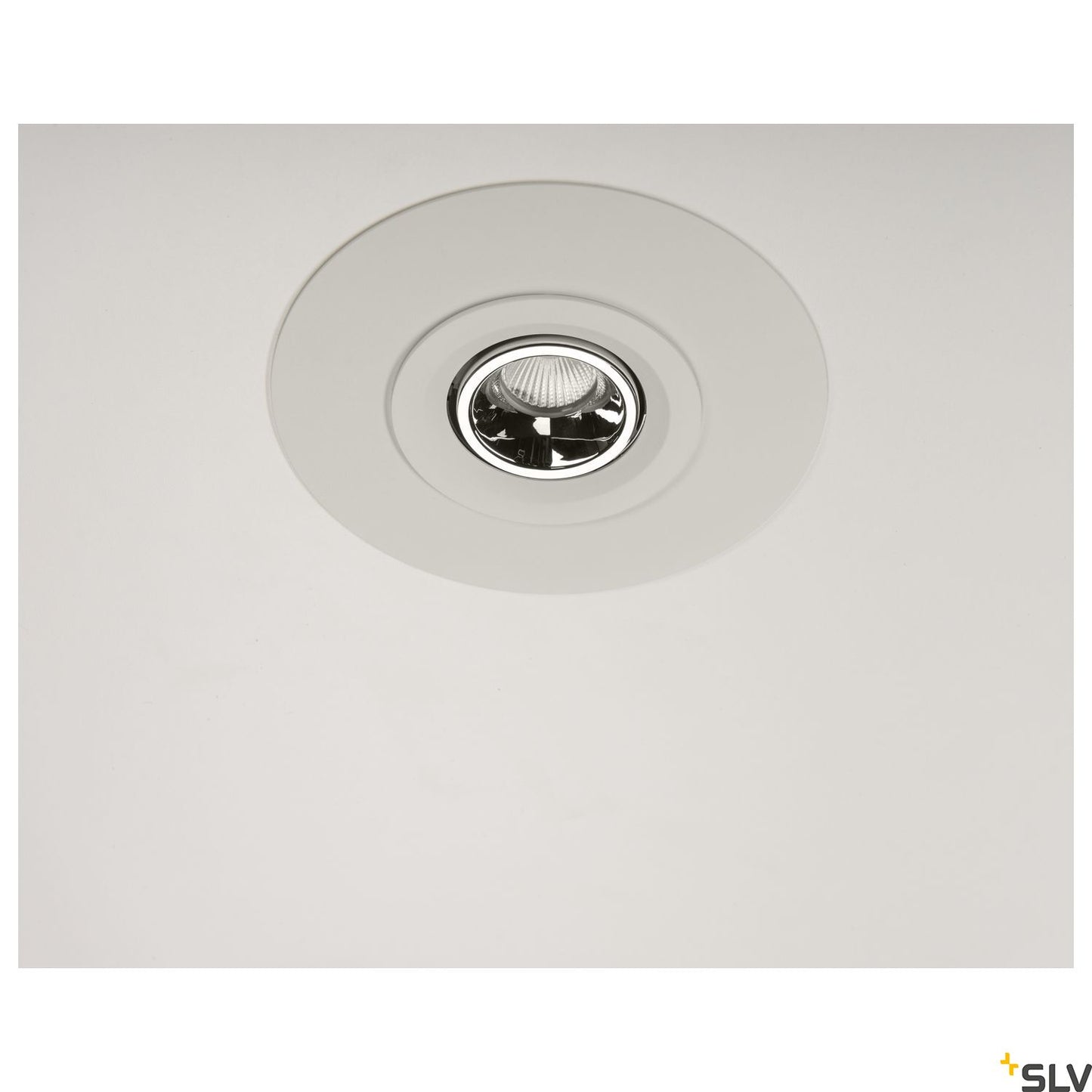 SLV Numinos® M Einbaurahmen, rund 240/120mm weiß