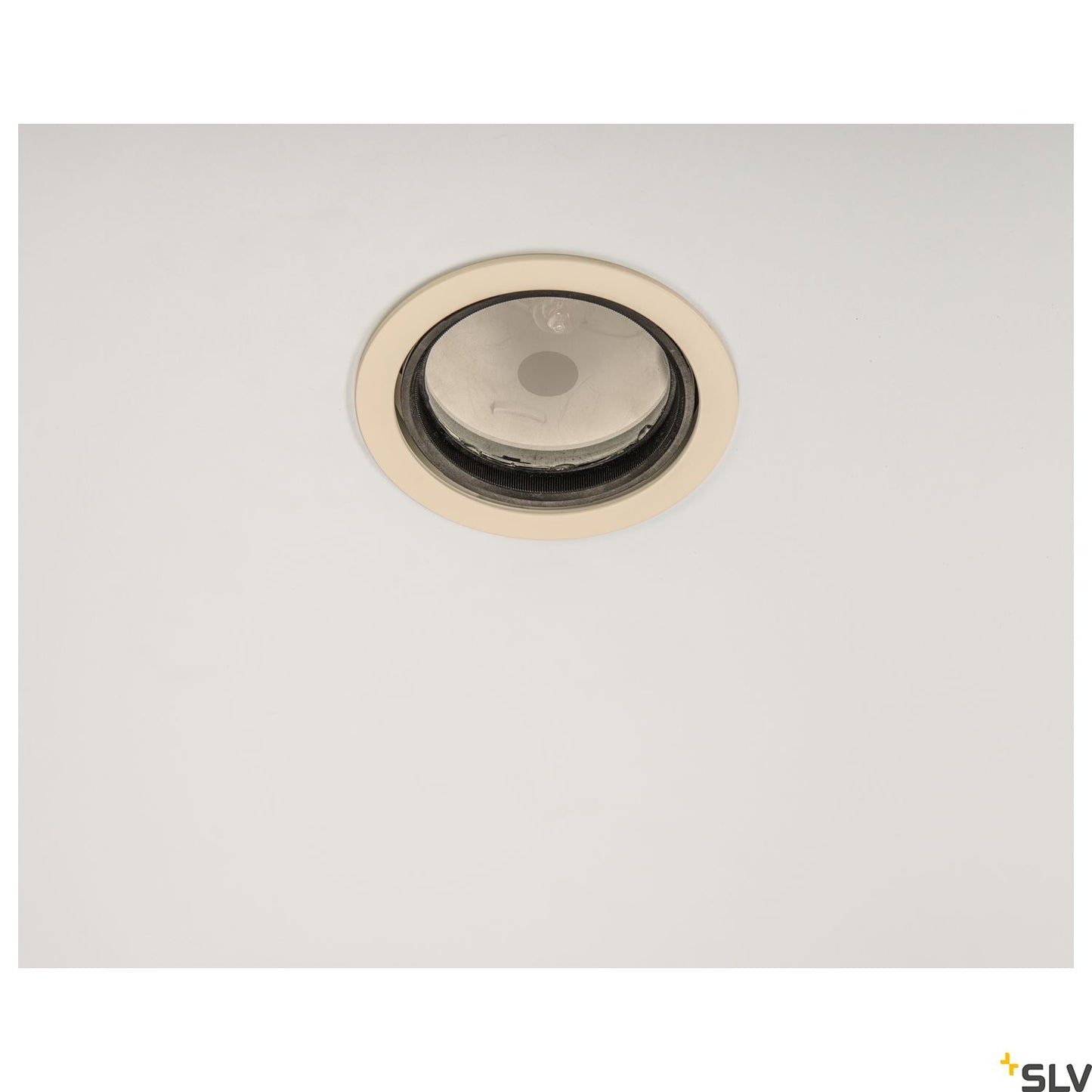 SLV Numinos® M Einbaurahmen, rund 240/120mm weiß