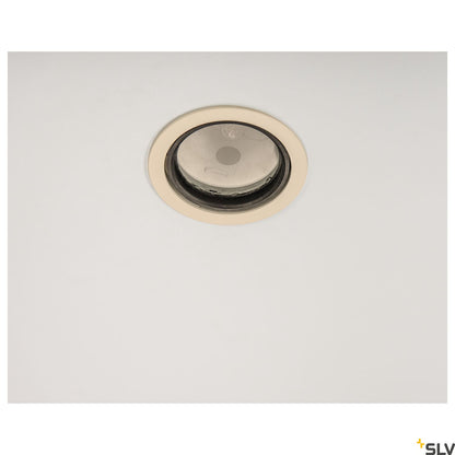 SLV Numinos® M Einbaurahmen, rund 240/120mm weiß