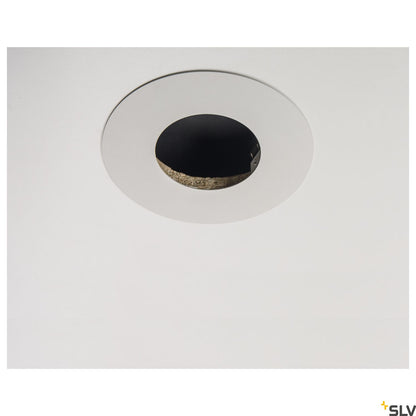 SLV Numinos® M Einbaurahmen, rund 240/120mm weiß