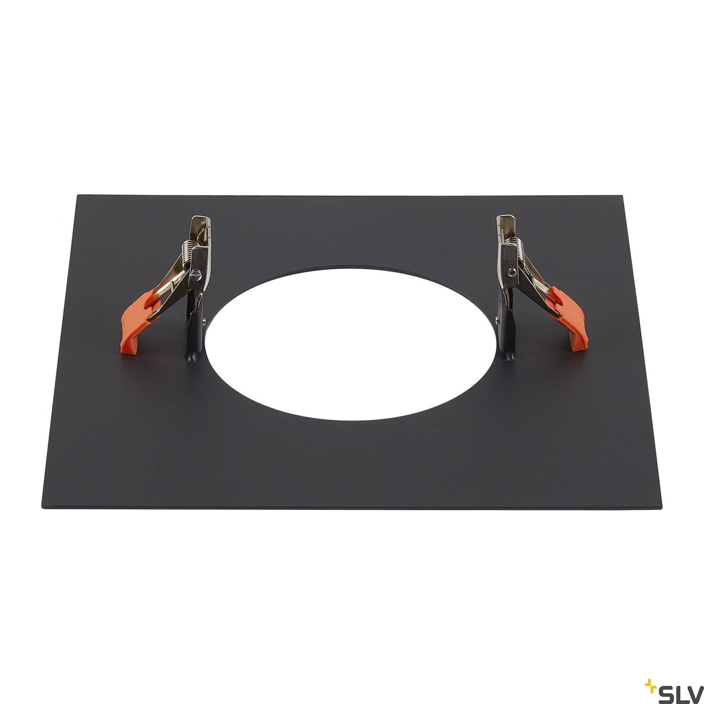 SLV Numinos® M Einbaurahmen, eckig 240/120mm schwarz