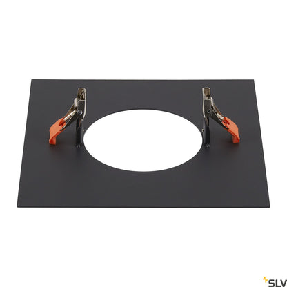 SLV Numinos® M Einbaurahmen, eckig 240/120mm schwarz