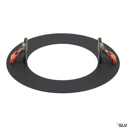 SLV Numinos® L Einbaurahmen, rund 240/150mm schwarz