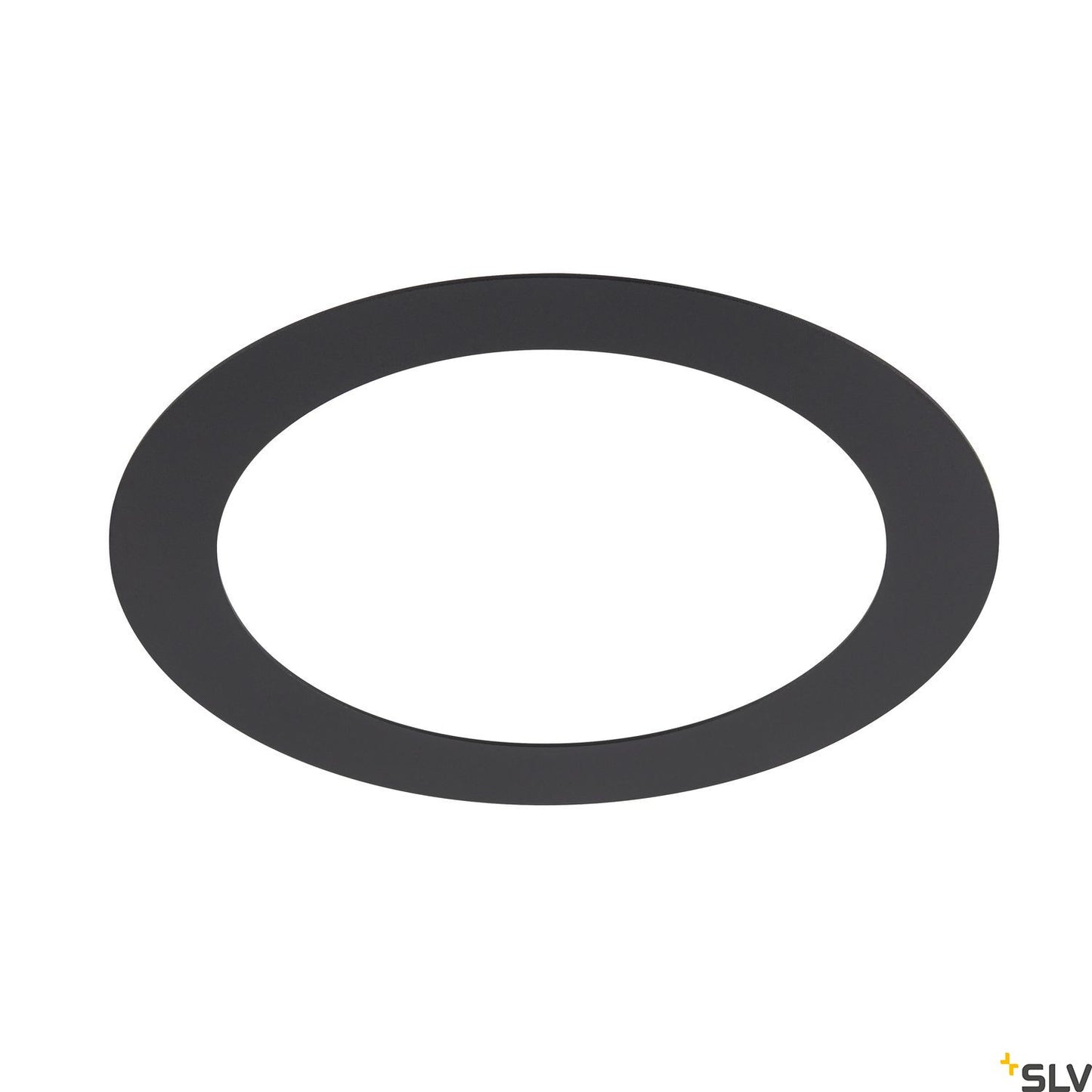 SLV Numinos® XL Einbaurahmen, rund 240/180mm schwarz