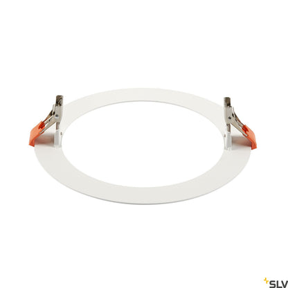 SLV Numinos® XL Einbaurahmen, rund 240/180mm weiß