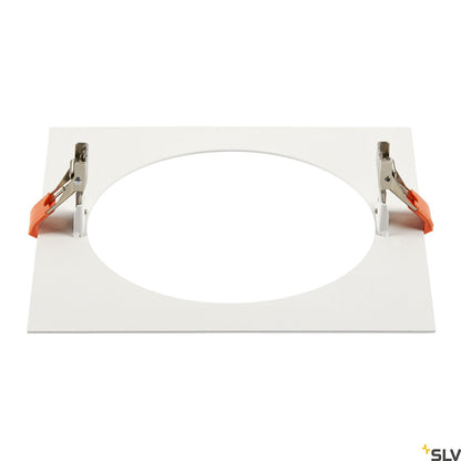 SLV Numinos® XL Einbaurahmen, eckig 240/180mm weiß