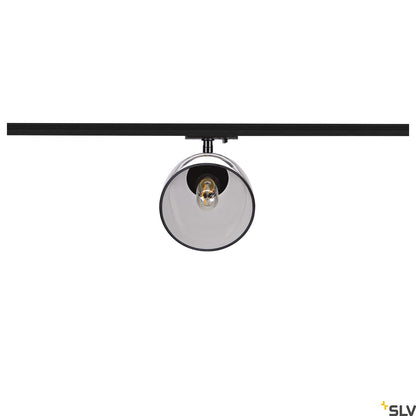 SLV PARA CONE GL GU10, 1 Phasen Spot schwarz / transparent