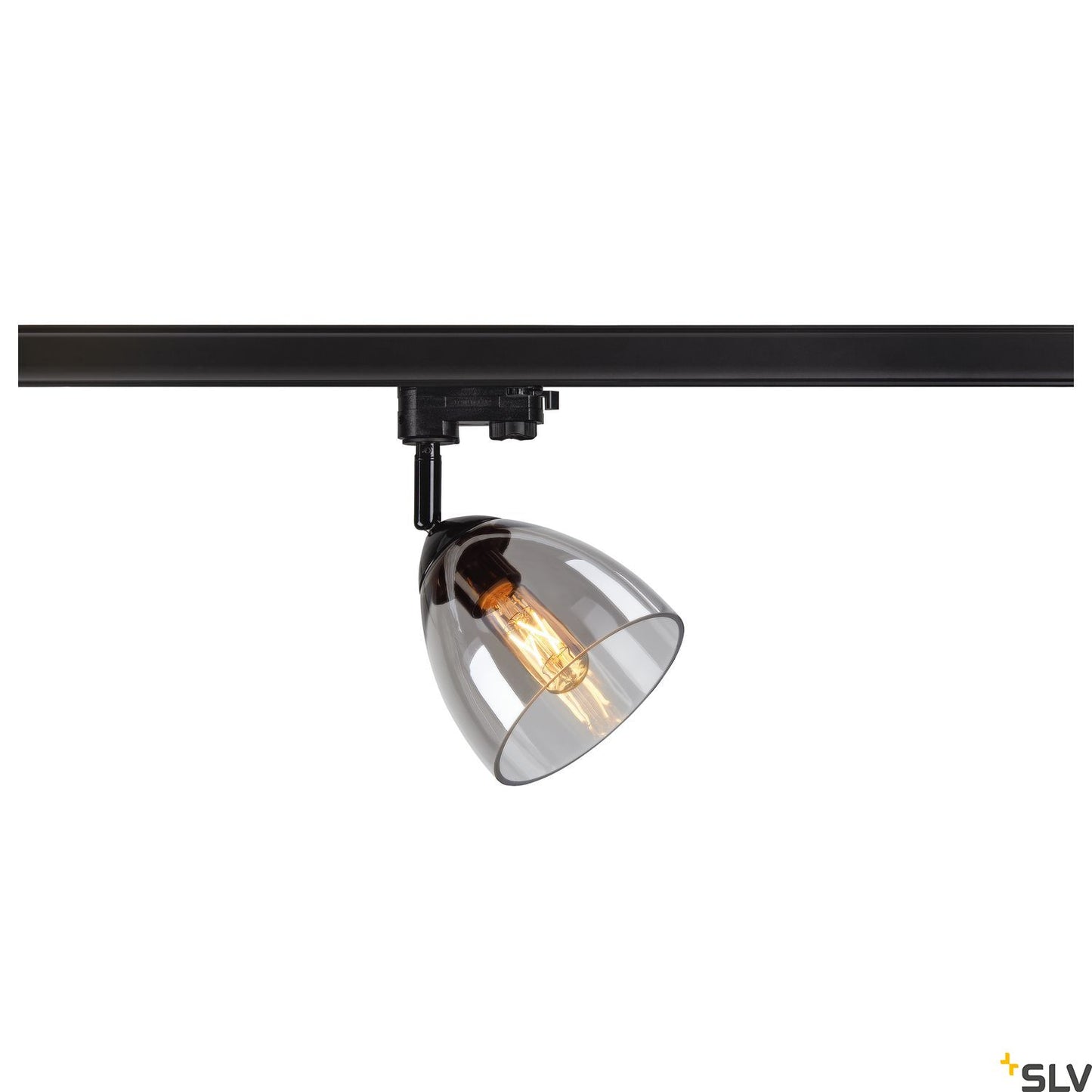 SLV PARA CONE GL GU10, 3 Phasen Spot bambus / transparent