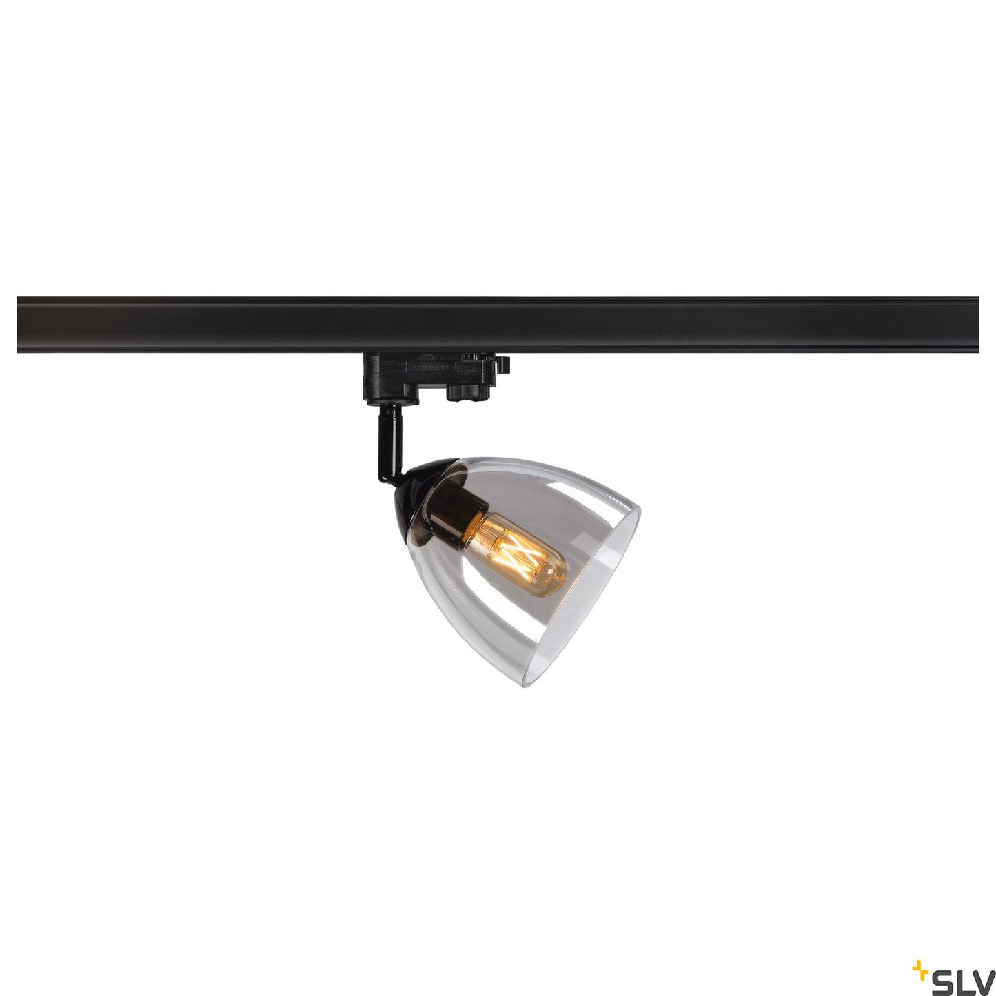 SLV PARA CONE GL GU10, 3 Phasen Spot bambus / transparent