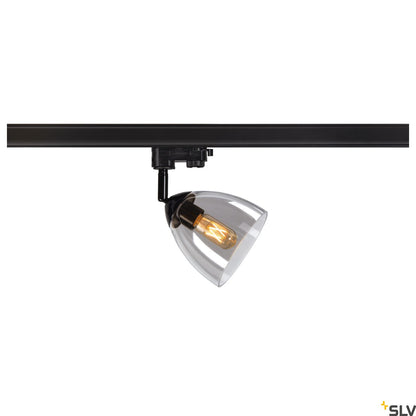 SLV PARA CONE GL GU10, 3 Phasen Spot bambus / transparent
