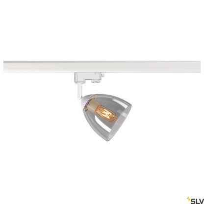 SLV PARA CONE GL GU10, 3 Phasen Spot weiß / transparent