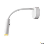 SLV KARPO GOOSE, Wandaufbauleuchte weiß 5,8W 3000K 40°