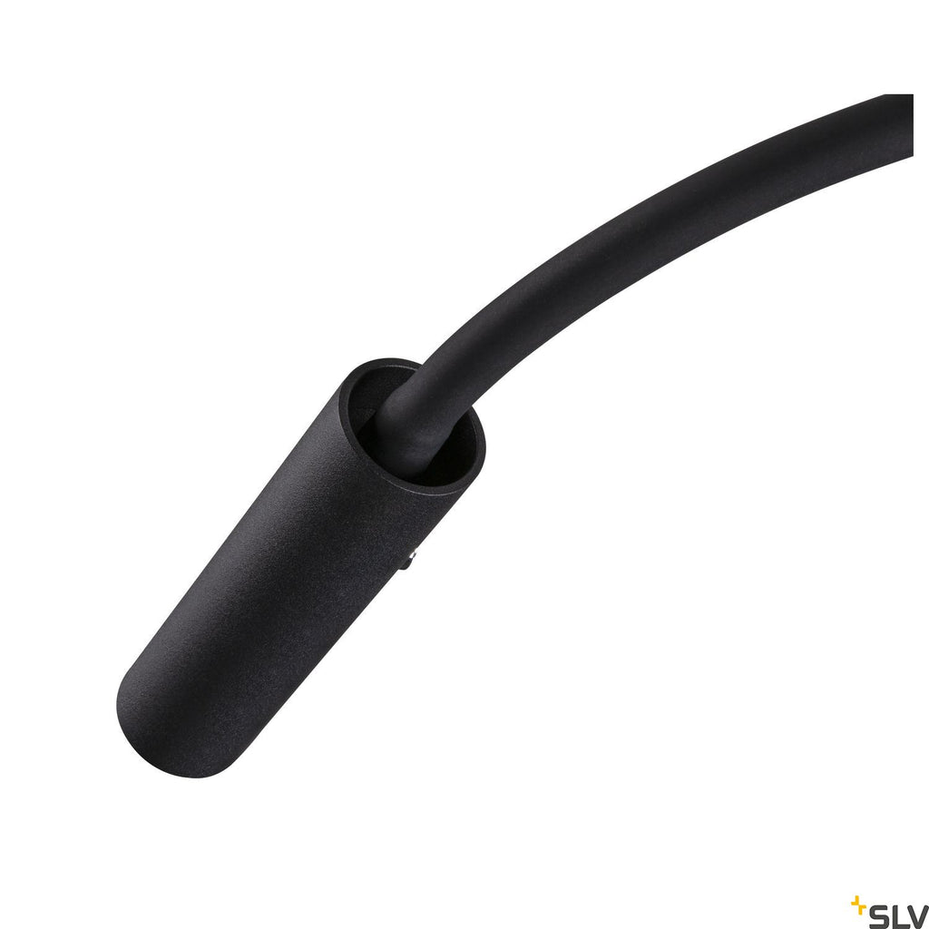 SLV KARPO GOOSE, Wandaufbauleuchte schwarz 5,8W 3000K 40°