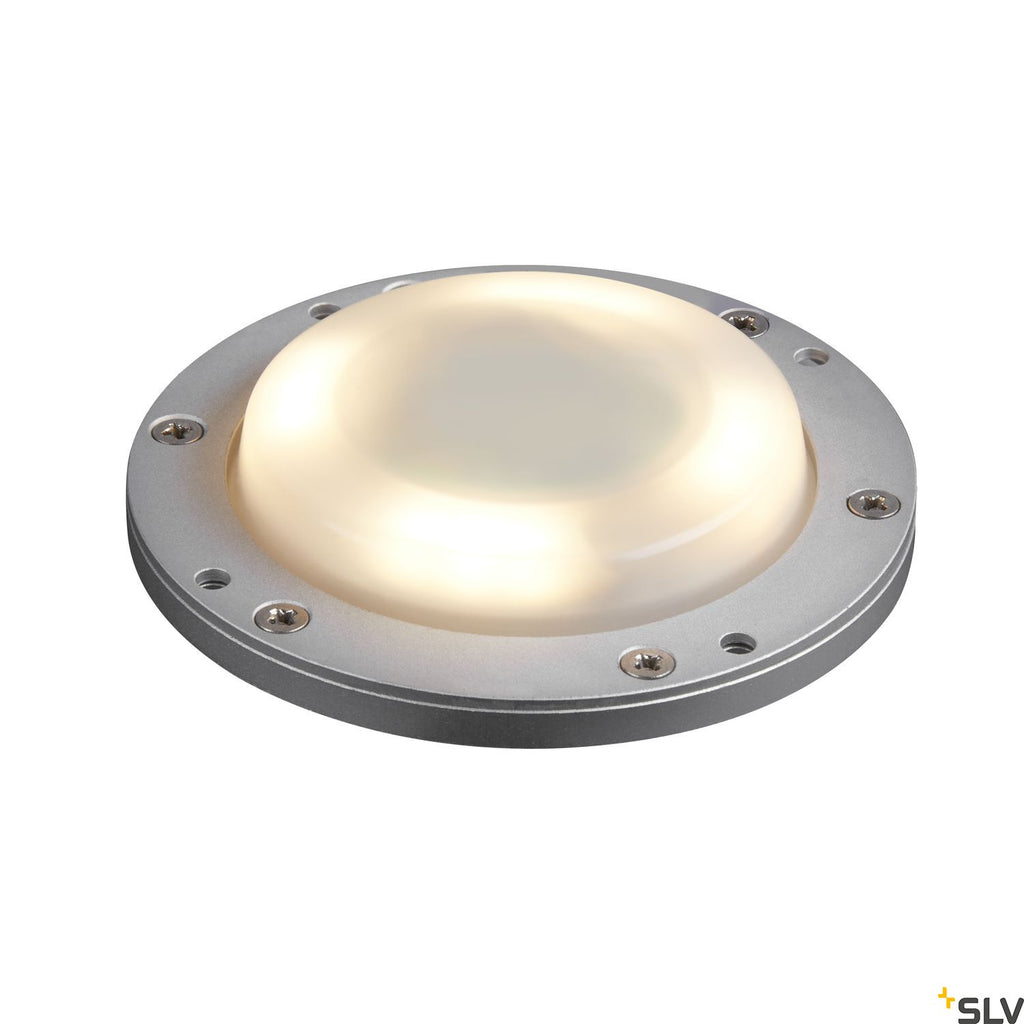 SLV SMALL PLOT Module, LED-Modul aluminium / gefrosted 3W 3000K CRI80 180°