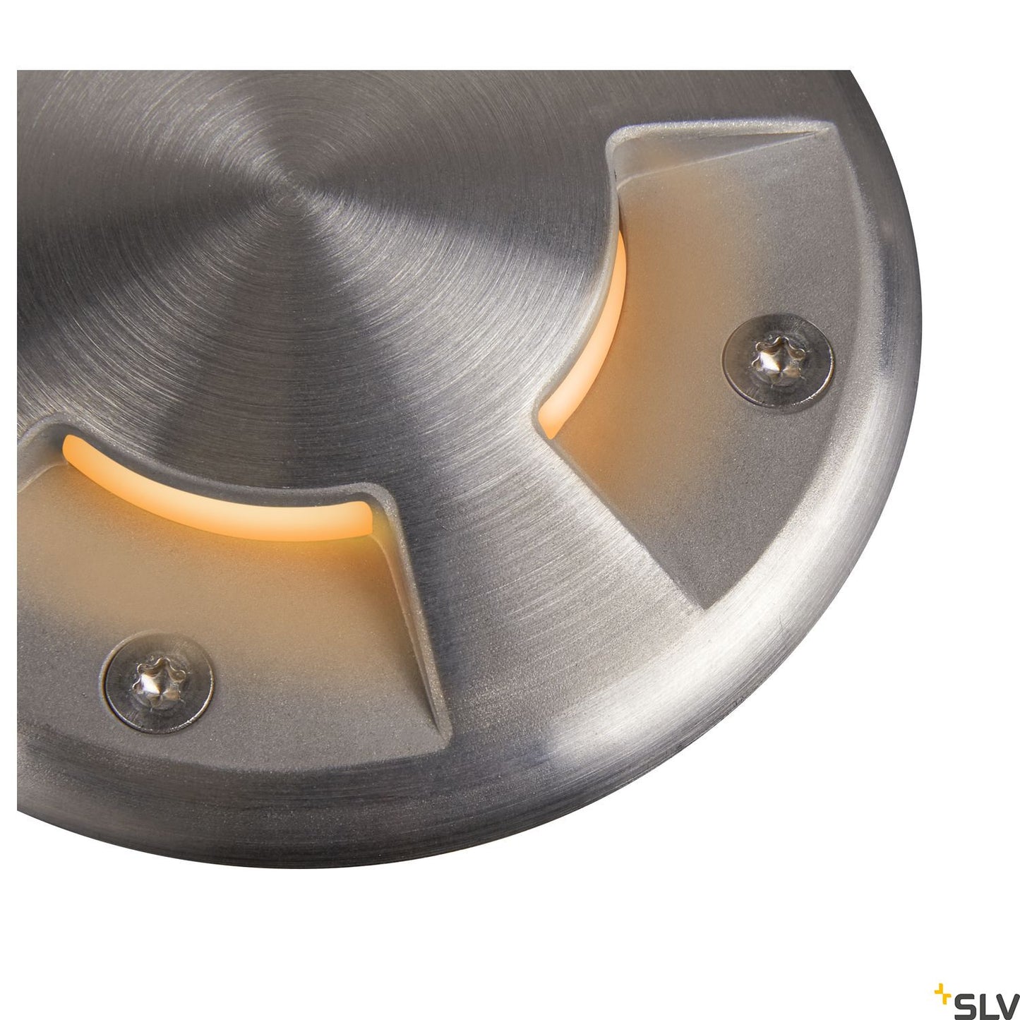 SLV SMALL PLOT, Abdeckung 2 Slots Edelstahl