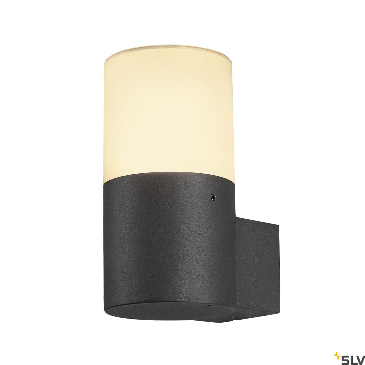 SLV GRAFIT E27 round, Wandaufbauleuchte anthrazit