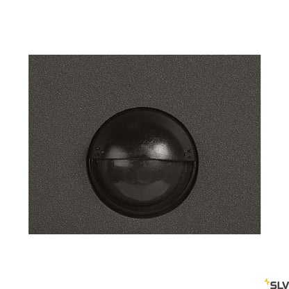 SLV GRAFIT E27 round Sensor, Wandaufbauleuchte anthrazit