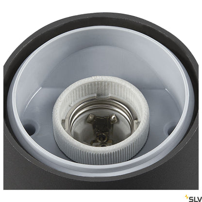 SLV GRAFIT E27 60 Pole round, Stehleuchte anthrazit
